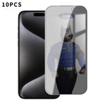 10 pezzi MOWL Pellicola in vetro temperato antideflagrante e anti-impronta per la privacy, For iPhone 17 Pro Max, For iPhone 17 Pro, For iPhone 17, For iPhone Air, For iPhone 16 Pro Max, For iPhone 16 Pro, For iPhone 16 Plus, For iPhone 16             ...