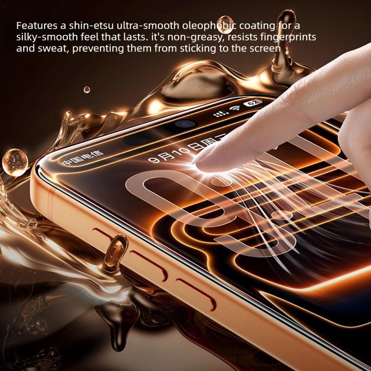 10 pezzi MOWL Pellicola in vetro temperato antideflagrante e anti-impronta per la privacy, For iPhone 17 Pro Max, For iPhone 17 Pro, For iPhone 17, For iPhone Air, For iPhone 16 Pro Max, For iPhone 16 Pro, For iPhone 16 Plus, For iPhone 16             ...