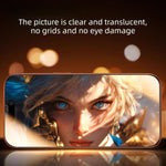 10 pezzi MOWL Pellicola in vetro temperato antideflagrante e anti-impronta per la privacy, For iPhone 11 Pro