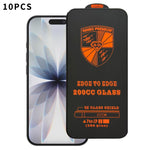 10 pezzi 200cc 6D Pellicola in vetro temperato antistatico per serigrafia HD, For iPhone 18 Pro / 17 Pro, For iPhone 18 Pro Max / 17 Pro Max, For iPhone 17, For iPhone Air, For iPhone 16 Pro Max, For iPhone 16 Pro, For iPhone 16 Plus, For iPhone 16    ...