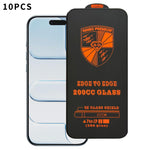 10 pezzi 200cc 6D Pellicola in vetro temperato antistatico per serigrafia HD, For iPhone 18 Pro / 17 Pro, For iPhone 18 Pro Max / 17 Pro Max, For iPhone 17, For iPhone Air, For iPhone 16 Pro Max, For iPhone 16 Pro, For iPhone 16 Plus, For iPhone 16    ...