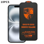 10 pezzi 200cc 6D Pellicola in vetro temperato antistatico per serigrafia HD, For iPhone 18 Pro / 17 Pro, For iPhone 18 Pro Max / 17 Pro Max, For iPhone 17, For iPhone Air, For iPhone 16 Pro Max, For iPhone 16 Pro, For iPhone 16 Plus, For iPhone 16    ...