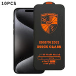 10 pezzi 200cc 6D Pellicola in vetro temperato antistatico per serigrafia HD, For iPhone 18 Pro / 17 Pro, For iPhone 18 Pro Max / 17 Pro Max, For iPhone 17, For iPhone Air, For iPhone 16 Pro Max, For iPhone 16 Pro, For iPhone 16 Plus, For iPhone 16    ...