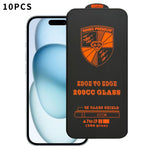 10 pezzi 200cc 6D Pellicola in vetro temperato antistatico per serigrafia HD, For iPhone 18 Pro / 17 Pro, For iPhone 18 Pro Max / 17 Pro Max, For iPhone 17, For iPhone Air, For iPhone 16 Pro Max, For iPhone 16 Pro, For iPhone 16 Plus, For iPhone 16    ...