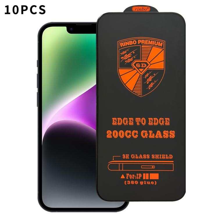 10 pezzi 200cc 6D Pellicola in vetro temperato antistatico per serigrafia HD, For iPhone 18 Pro / 17 Pro, For iPhone 18 Pro Max / 17 Pro Max, For iPhone 17, For iPhone Air, For iPhone 16 Pro Max, For iPhone 16 Pro, For iPhone 16 Plus, For iPhone 16    ...