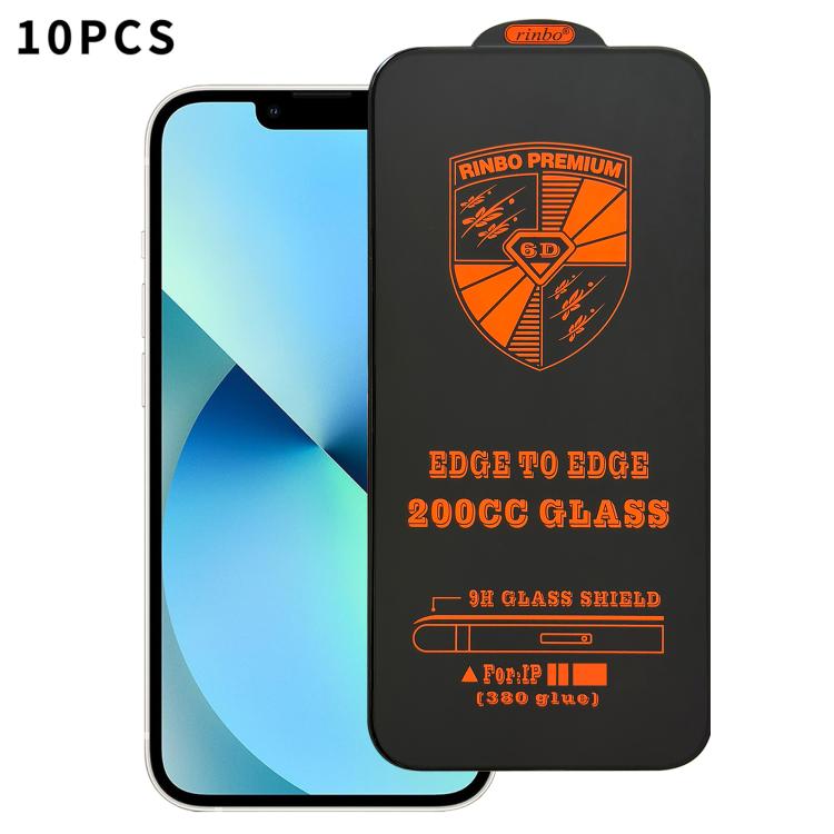 10 pezzi 200cc 6D Pellicola in vetro temperato antistatico per serigrafia HD, For iPhone 18 Pro / 17 Pro, For iPhone 18 Pro Max / 17 Pro Max, For iPhone 17, For iPhone Air, For iPhone 16 Pro Max, For iPhone 16 Pro, For iPhone 16 Plus, For iPhone 16    ...