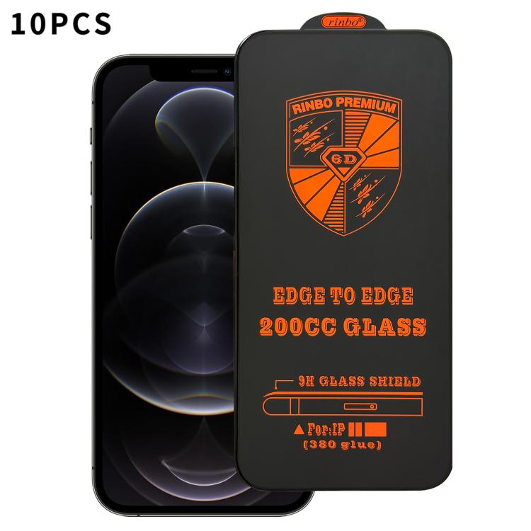 10 pezzi 200cc 6D Pellicola in vetro temperato antistatico per serigrafia HD, For iPhone 18 Pro / 17 Pro, For iPhone 18 Pro Max / 17 Pro Max, For iPhone 17, For iPhone Air, For iPhone 16 Pro Max, For iPhone 16 Pro, For iPhone 16 Plus, For iPhone 16    ...