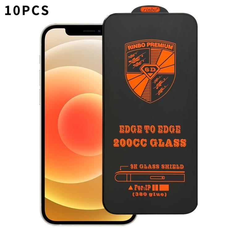 10 pezzi 200cc 6D Pellicola in vetro temperato antistatico per serigrafia HD, For iPhone 18 Pro / 17 Pro, For iPhone 18 Pro Max / 17 Pro Max, For iPhone 17, For iPhone Air, For iPhone 16 Pro Max, For iPhone 16 Pro, For iPhone 16 Plus, For iPhone 16    ...