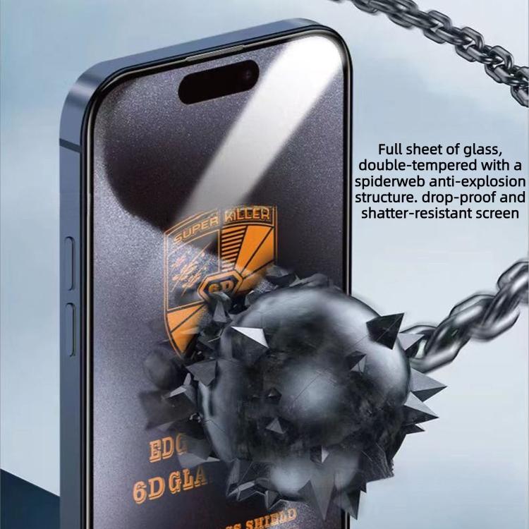 10 pezzi 200cc 6D Pellicola in vetro temperato antistatico per serigrafia HD, For iPhone 18 Pro / 17 Pro, For iPhone 18 Pro Max / 17 Pro Max, For iPhone 17, For iPhone Air, For iPhone 16 Pro Max, For iPhone 16 Pro, For iPhone 16 Plus, For iPhone 16    ...