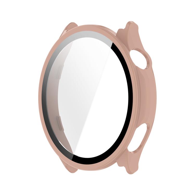 ENKAY Hat-Prince Pellicola protettiva in vetro temperato a copertura totale e custodia per orologio in PC integrata, For OnePlus Watch Lite, For OnePlus Watch 4