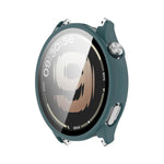 ENKAY Hat-Prince Pellicola protettiva in vetro temperato a copertura totale e custodia per orologio in PC integrata, For OnePlus Watch Lite, For OnePlus Watch 4