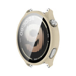 ENKAY Hat-Prince Pellicola protettiva in vetro temperato a copertura totale e custodia per orologio in PC integrata, For OnePlus Watch Lite, For OnePlus Watch 4