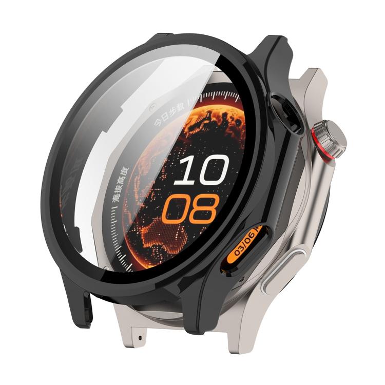 ENKAY Hat-Prince Pellicola protettiva in vetro temperato a copertura totale e custodia per orologio in PC integrata, For OnePlus Watch Lite, For OnePlus Watch 4
