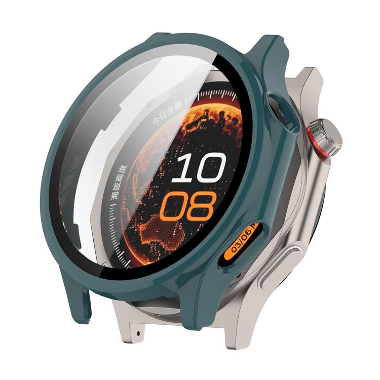 ENKAY Hat-Prince Pellicola protettiva in vetro temperato a copertura totale e custodia per orologio in PC integrata, For OnePlus Watch Lite, For OnePlus Watch 4