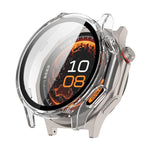 ENKAY Hat-Prince Pellicola protettiva in vetro temperato a copertura totale e custodia per orologio in PC integrata, For OnePlus Watch Lite, For OnePlus Watch 4