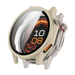 ENKAY Hat-Prince Pellicola protettiva in vetro temperato a copertura totale e custodia per orologio in PC integrata, For OnePlus Watch Lite, For OnePlus Watch 4