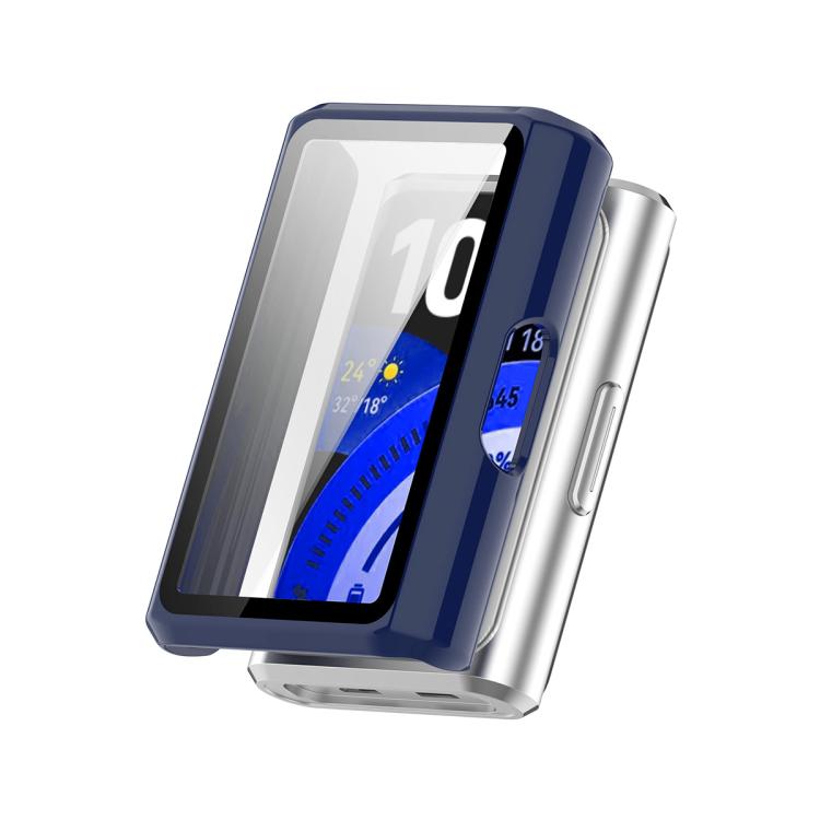 ENKAY Hat-Prince Pellicola protettiva in vetro temperato a copertura totale e custodia per orologio in PC integrata, For Huawei Band 11 Pro, For Huawei Band 11