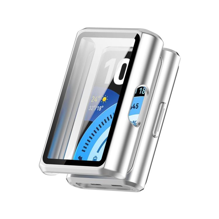 ENKAY Hat-Prince Pellicola protettiva in vetro temperato a copertura totale e custodia per orologio in PC integrata, For Huawei Band 11 Pro, For Huawei Band 11