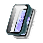 ENKAY Hat-Prince Pellicola protettiva in vetro temperato a copertura totale e custodia per orologio in PC integrata, For Huawei Band 11 Pro, For Huawei Band 11