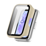 ENKAY Hat-Prince Pellicola protettiva in vetro temperato a copertura totale e custodia per orologio in PC integrata, For Huawei Band 11 Pro, For Huawei Band 11