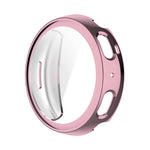 Custodia per orologio ENKAY Hat-Prince con copertura completa in TPU galvanizzato e protezione dello schermo., For Amazfit Active Max