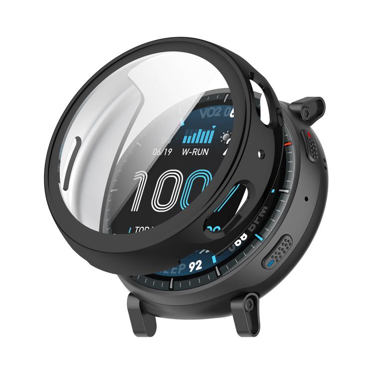 Custodia per orologio ENKAY Hat-Prince con copertura completa in TPU galvanizzato e protezione dello schermo., For Amazfit Active Max