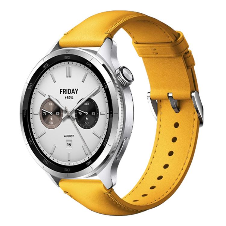Cinturino per orologio in ecopelle con fibbia ad ardiglione, For Xiaomi Watch S4