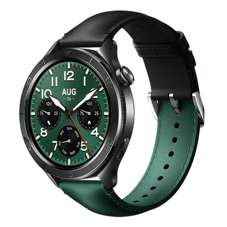 Cinturino per orologio in ecopelle con fibbia ad ardiglione, For Xiaomi Watch S4