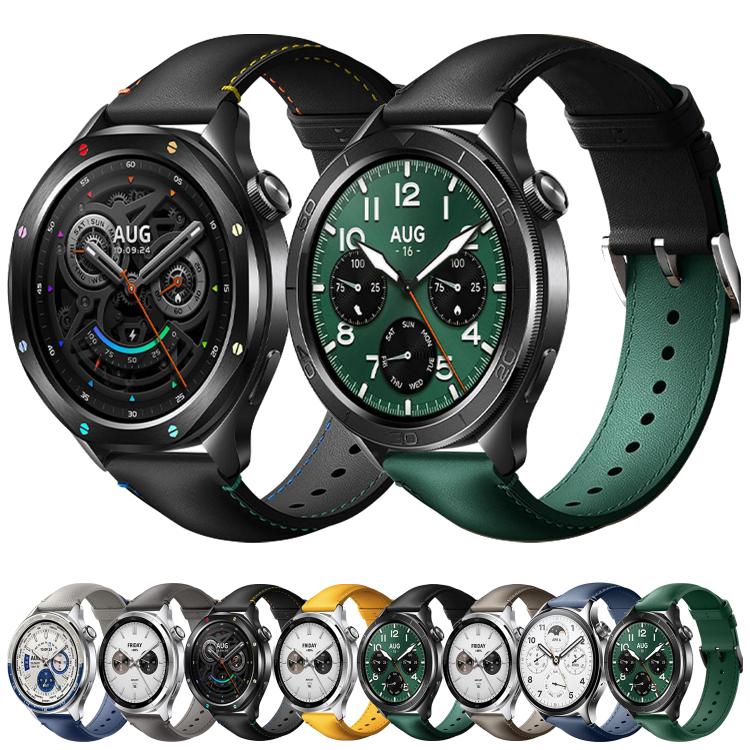 Cinturino per orologio in ecopelle con fibbia ad ardiglione, For Xiaomi Watch S4