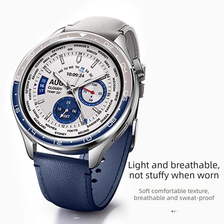 Cinturino per orologio in ecopelle con fibbia ad ardiglione, For Xiaomi Watch S4