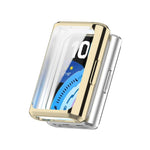 Custodia per orologio ENKAY Hat-Prince con copertura completa in TPU galvanizzato e protezione dello schermo., For Huawei Band 11 Pro
