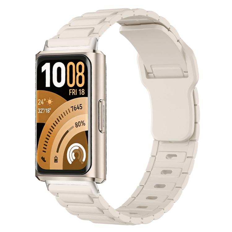 Cinturino per orologio in silicone con fibbia inversa e texture a forma di I., For Huawei Band 11 / Band 11 Pro