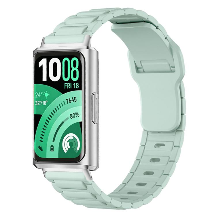 Cinturino per orologio in silicone con fibbia inversa e texture a forma di I., For Huawei Band 11 / Band 11 Pro