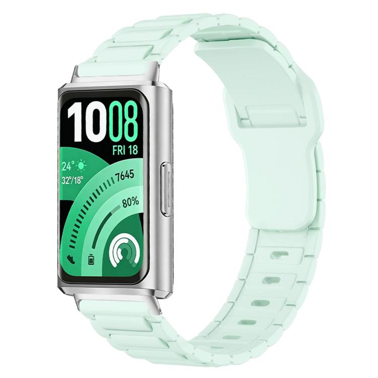 Cinturino per orologio in silicone con fibbia inversa e texture a forma di I., For Huawei Band 11 / Band 11 Pro
