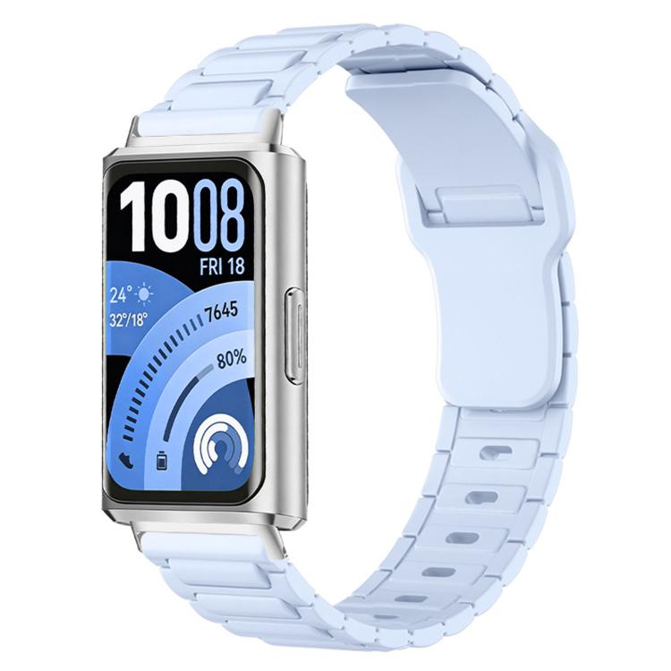 Cinturino per orologio in silicone con fibbia inversa e texture a forma di I., For Huawei Band 11 / Band 11 Pro