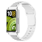 Cinturino per orologio in silicone con fibbia inversa e texture a forma di I., For Huawei Band 11 / Band 11 Pro