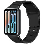 Cinturino per orologio in silicone con fibbia inversa e texture a forma di I., For Xiaomi Band  10 Pro / Redmi Watch 6 / 5