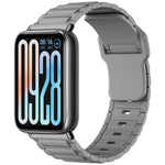 Cinturino per orologio in silicone con fibbia inversa e texture a forma di I., For Xiaomi Band  10 Pro / Redmi Watch 6 / 5