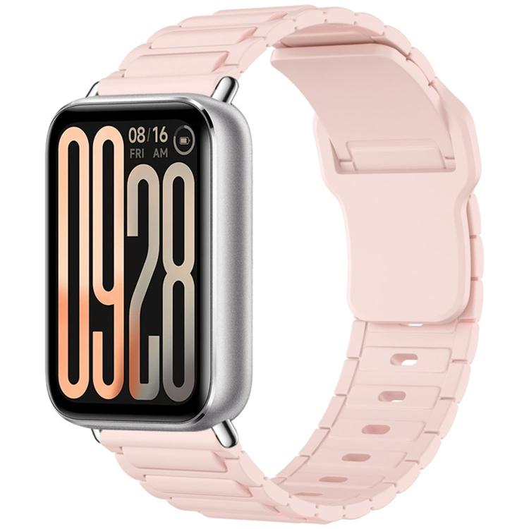 Cinturino per orologio in silicone con fibbia inversa e texture a forma di I., For Xiaomi Band  10 Pro / Redmi Watch 6 / 5