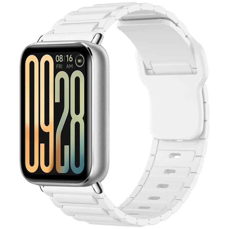 Cinturino per orologio in silicone con fibbia inversa e texture a forma di I., For Xiaomi Band  10 Pro / Redmi Watch 6 / 5