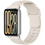 Cinturino per orologio in silicone con fibbia inversa e texture a forma di I., For Xiaomi Band  10 Pro / Redmi Watch 6 / 5