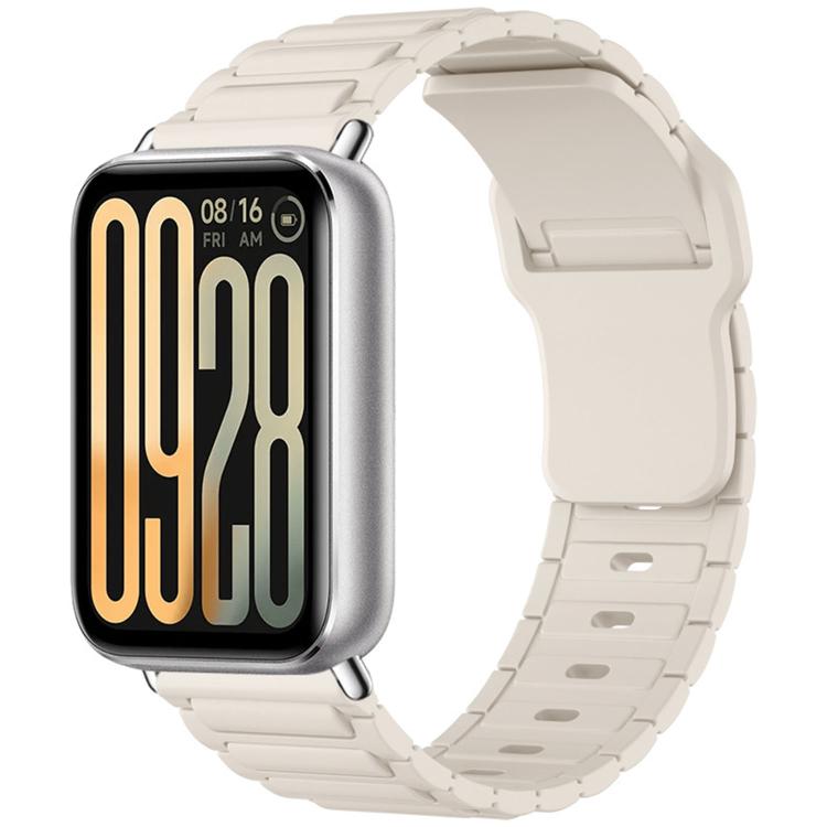 Cinturino per orologio in silicone con fibbia inversa e texture a forma di I., For Xiaomi Band  10 Pro / Redmi Watch 6 / 5