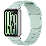 Cinturino per orologio in silicone con fibbia inversa e texture a forma di I., For Xiaomi Band  10 Pro / Redmi Watch 6 / 5