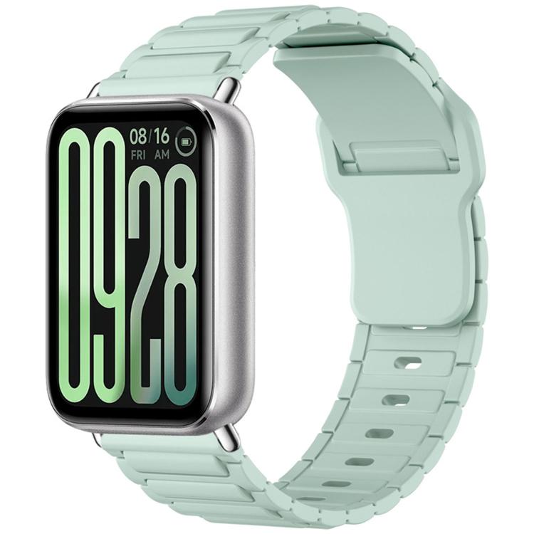 Cinturino per orologio in silicone con fibbia inversa e texture a forma di I., For Xiaomi Band  10 Pro / Redmi Watch 6 / 5