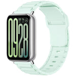 Cinturino per orologio in silicone con fibbia inversa e texture a forma di I., For Xiaomi Band  10 Pro / Redmi Watch 6 / 5