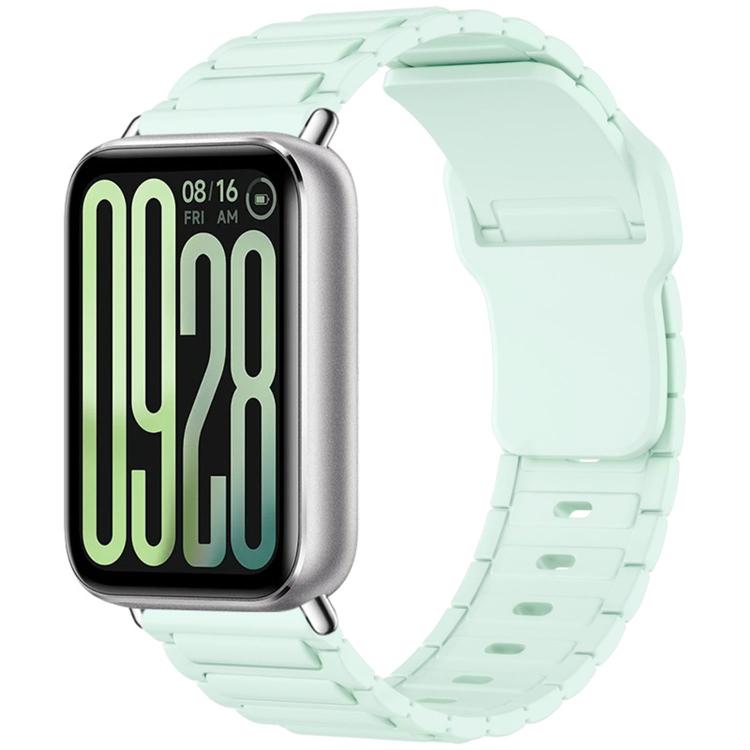 Cinturino per orologio in silicone con fibbia inversa e texture a forma di I., For Xiaomi Band  10 Pro / Redmi Watch 6 / 5