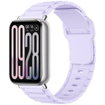 Cinturino per orologio in silicone con fibbia inversa e texture a forma di I., For Xiaomi Band  10 Pro / Redmi Watch 6 / 5