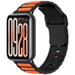 Cinturino per orologio in silicone con fibbia inversa e texture a forma di I., For Xiaomi Band  10 Pro / Redmi Watch 6 / 5