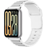 Cinturino per orologio in silicone con fibbia inversa e texture a forma di I., For Xiaomi Band  10 Pro / Redmi Watch 6 / 5