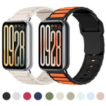 Cinturino per orologio in silicone con fibbia inversa e texture a forma di I., For Xiaomi Band  10 Pro / Redmi Watch 6 / 5